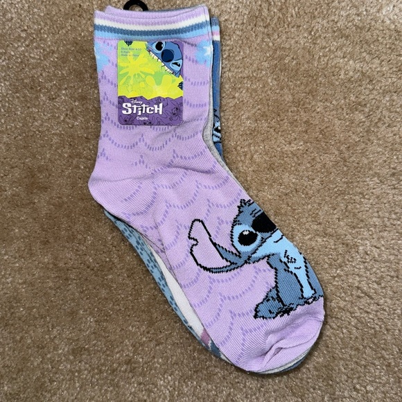 Disney Accessories - Stitch Socks, NWT, 5 Pair